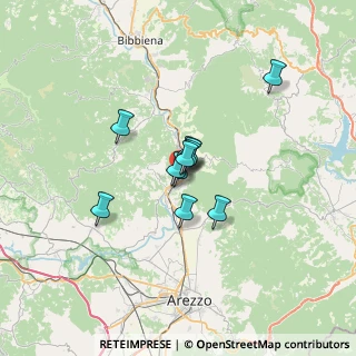 Mappa Località Lama, 52010 Capolona AR, Italia (4.06909)