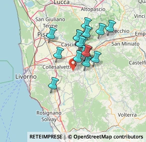 Mappa SP 35, 56040 Crespina Lorenzana PI (10.67059)