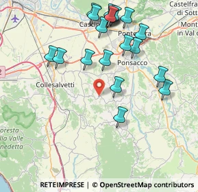 Mappa SP 35, 56040 Crespina Lorenzana PI (8.966)