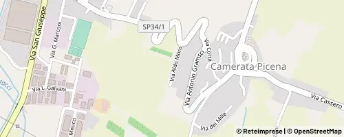 Mappa Camerata Picena