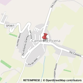 Mappa Via Giacomo Matteotti, 4, 60020 Camerata Picena, Ancona (Marche)