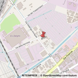 Mappa Via Federigo Enriques, 44, 57121 Livorno, Livorno (Toscana)