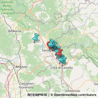 Mappa Via Giorgio la Pira, 52037 Sansepolcro AR, Italia (6.76727)