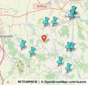 Mappa Via Il Colle, 56040 Crespina Lorenzana PI, Italia (5.07364)