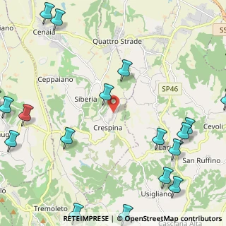 Mappa Via Il Colle, 56040 Crespina Lorenzana PI, Italia (3.5685)