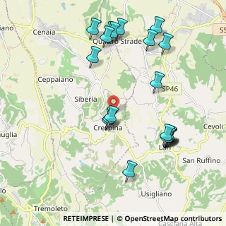 Mappa Via Il Colle, 56040 Crespina Lorenzana PI, Italia (2.301)