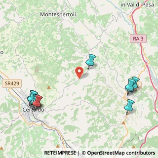 Mappa Via Lucardese, 50052 Certaldo FI, Italia (5.78917)