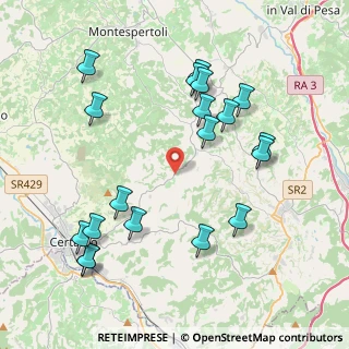 Mappa Via Lucardese, 50052 Certaldo FI, Italia (4.56737)