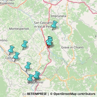 Mappa Via Alberto Burri, 50028 Barberino Tavarnelle FI, Italia (8.94364)