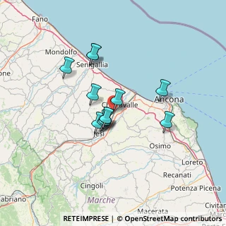 Mappa Via Breccia, 60030 Monsano AN, Italia (10.56917)
