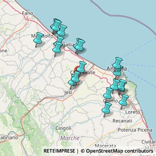 Mappa Via Breccia, 60030 Monsano AN, Italia (16.3815)