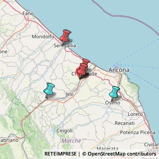 Mappa Via Breccia, 60030 Monsano AN, Italia (9.01)