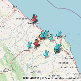 Mappa Via Breccia, 60030 Monsano AN, Italia (11.434)