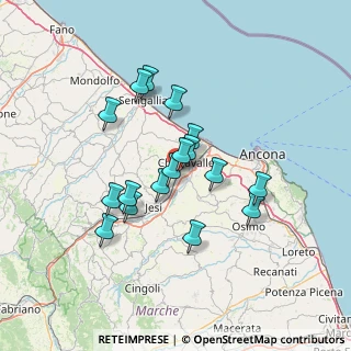 Mappa Via Breccia, 60030 Monsano AN, Italia (11.85)