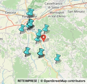 Mappa Terzo Viale, 56037 Peccioli PI, Italia (7.02471)