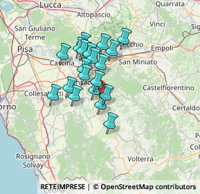Mappa Terzo Viale, 56037 Peccioli PI, Italia (10.264)
