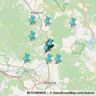 Mappa Via Camillo Benso Conte di Cavour, 52010 Subbiano AR, Italia (5.00538)