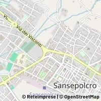 Mapa Sansepolcro