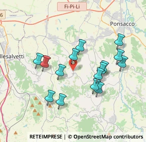 Mappa Piazza Cesare Battisti, 56040 Crespina Lorenzana PI, Italia (3.50667)
