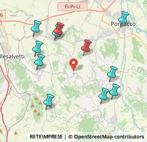Mappa Piazza Cesare Battisti, 56040 Crespina Lorenzana PI, Italia (4.56727)