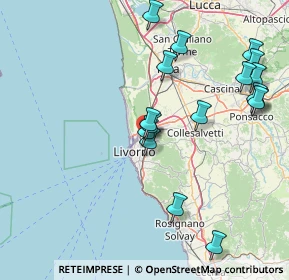 Mappa Via Nord, 57121 Livorno LI, Italia (17.63294)