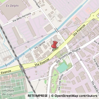 Mappa Via Firenze, 37, 57121 Livorno, Livorno (Toscana)