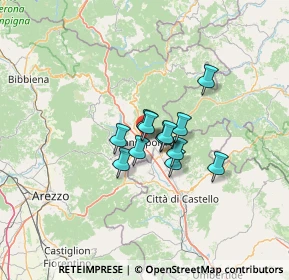 Mappa Piazza della Repubblica, 52037 Sansepolcro AR, Italia (7.91833)