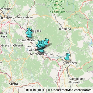 Mappa SP1, 52024 Terranuova Bracciolini AR, Italia (8.80385)