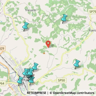 Mappa Via di Mugnano, 50052 Certaldo FI, Italia (3.32455)