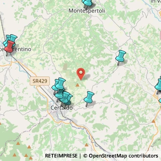 Mappa Via di Mugnano, 50052 Certaldo FI, Italia (6.39842)