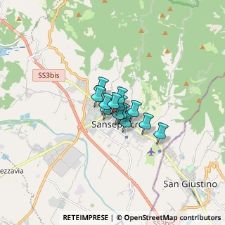 Mappa Via luca signorelli, 52037 Sansepolcro AR, Italia (0.72385)