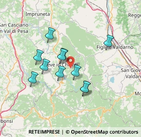 Mappa Località Ruffoli, 50022 Greve in Chianti FI, Italia (6.10909)
