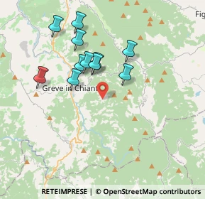 Mappa Località Ruffoli, 50022 Greve in Chianti FI, Italia (3.46818)