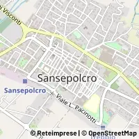 Mapa Sansepolcro