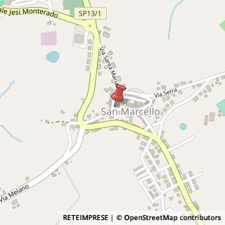Mappa Via Circonvallazione, 15, San Marcello, AN, 60030 San Marcello AN, Italia, 60030 San Marcello, Ancona (Marche)