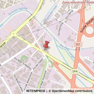 Mappa Via Pian di Rota, 25/7, 57121 Livorno, Livorno (Toscana)