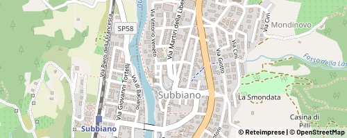 Mappa Subbiano
