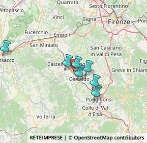 Mappa Via delle Regioni, 50052 Castelfiorentino FI, Italia (20.11636)