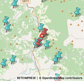 Mappa Via Cini, 52010 Subbiano AR, Italia (5.5085)