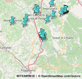 Mappa Via Signorelli, 50028 Barberino Tavarnelle FI, Italia (9.176)