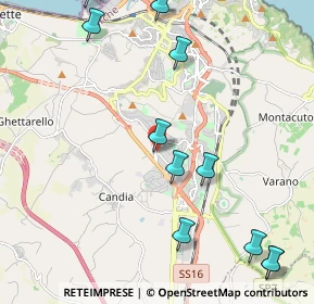 Mappa Via Caduti del Lavoro, 60130 Ancona AN, Italia (2.74182)