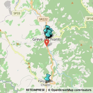 Mappa SR 222, 50022 Greve in Chianti FI, Italia (1.107)