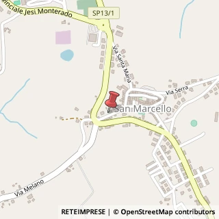 Mappa Via Circonvallazione, 5, 60030 San Marcello, Ancona (Marche)