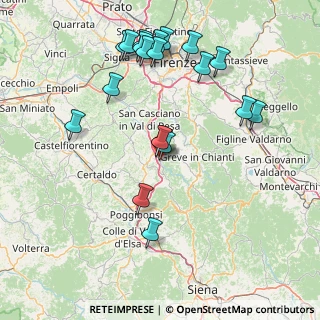 Mappa Via Sangallo, 50028 Barberino Val D'elsa FI, Italia (17.6715)