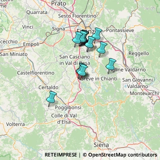 Mappa Via Sangallo, 50028 Barberino Val D'elsa FI, Italia (12.01813)