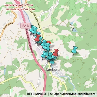 Mappa Via Sangallo, 50028 Barberino Val D'elsa FI, Italia (0.633)