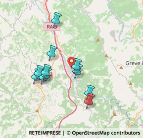 Mappa Via Sangallo, 50028 Barberino Tavarnelle FI, Italia (3.42636)