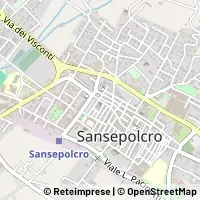 Mapa Sansepolcro