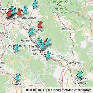 Mappa Loc. La Penna, 52028 Terranuova Bracciolini AR, Italia (24.7835)