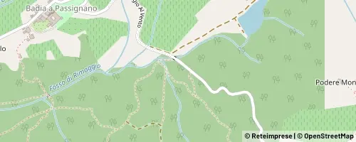 Mappa Tavarnelle Val di Pesa